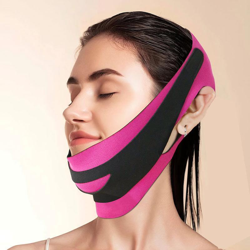 Lifting Belt - 1 szt. Elastyczny bandaż wyszczuplający twarz