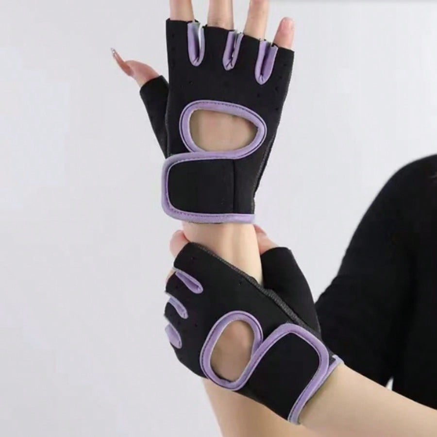 Weightlifting Gloves - 1 para oddychających rękawic sportowych dla