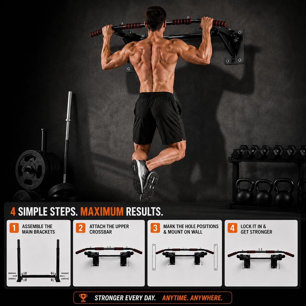 Drążek do podciągania do domow – Pull Up Bar recenzja i cena