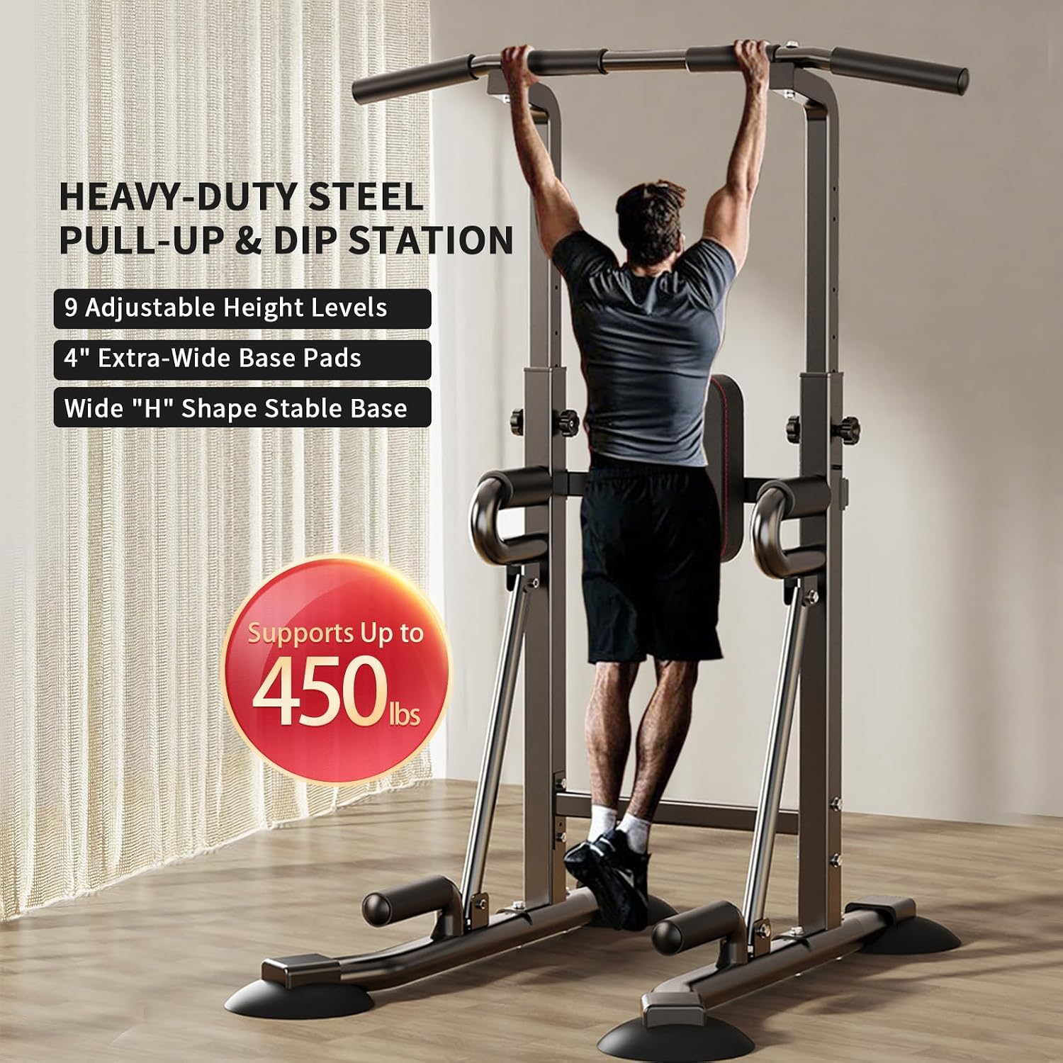 Stacja do ćwiczeń z użyciem dr – Pull Up Bar recenzja i cena
