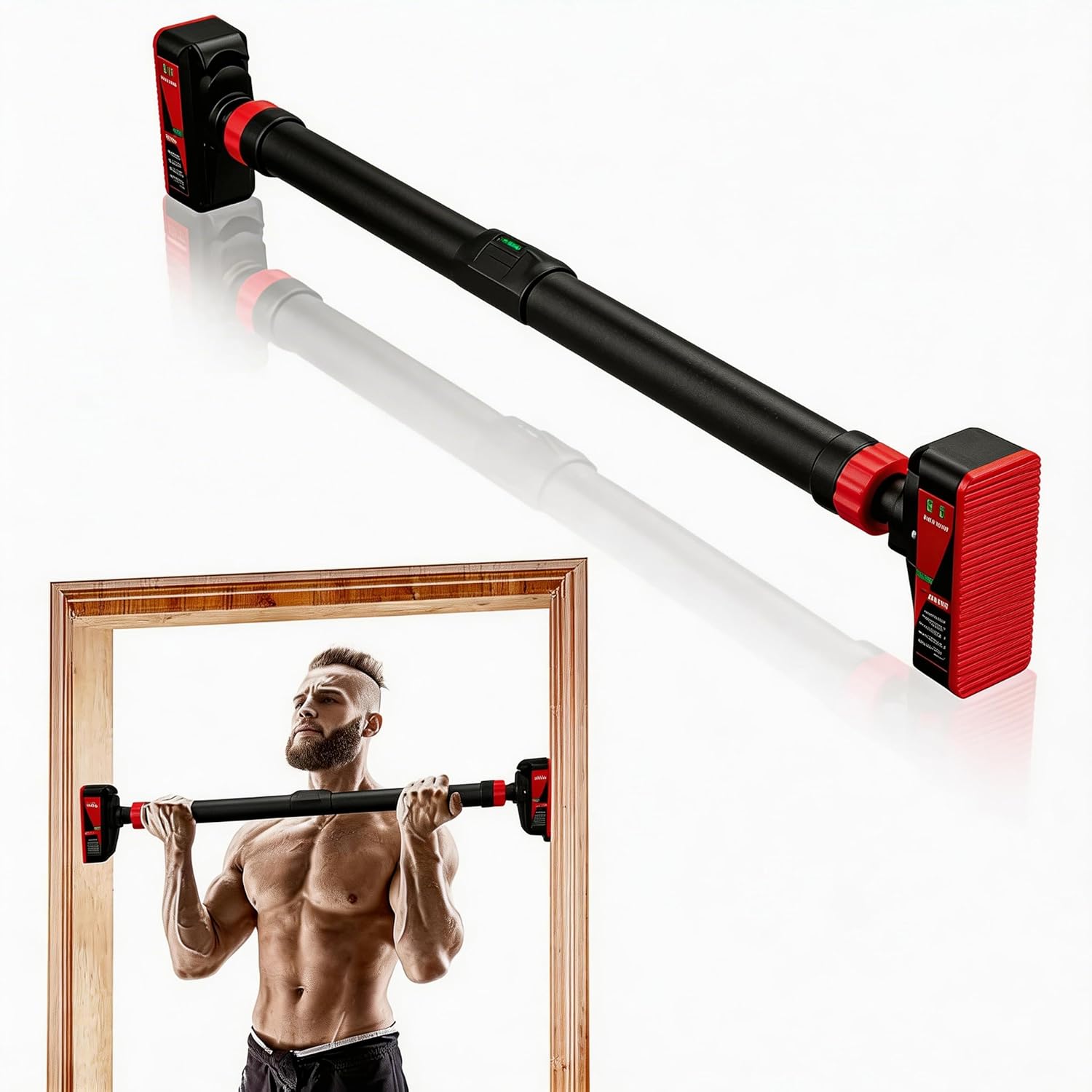 Bar do ćwiczeń typu pull-up, m – Pull Up Bar recenzja i cena