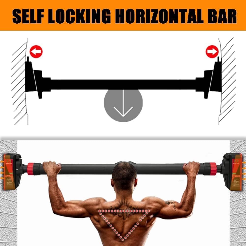 Bar do ćwiczeń typu pull-up, m – Pull Up Bar recenzja i cena