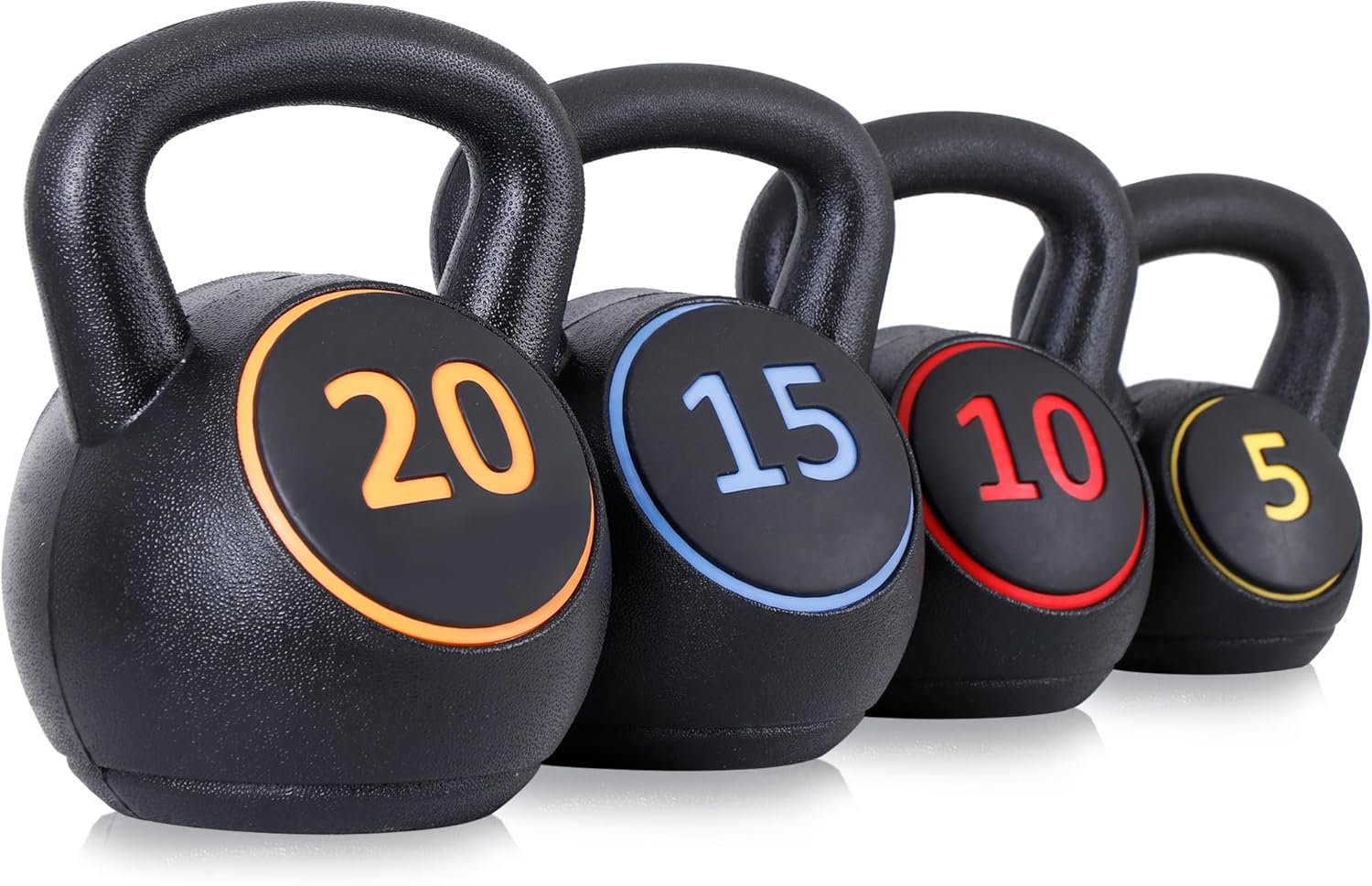 Zestaw 4 kettlebell-ów do ćwic – Kettlebell recenzja i cena